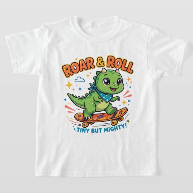 Camiseta de diseño de dinosaurio (Distribución)
