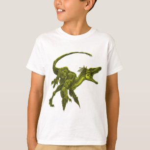 camiseta de diseño de dinosaurio tiranosaurus-rex