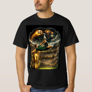 camiseta de diseño de fútbol y jugador de color ne