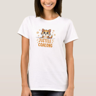 Camiseta de diseño de gato