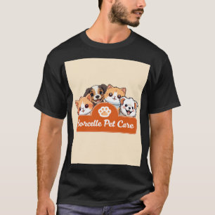 Camiseta de diseño de gato lindo
