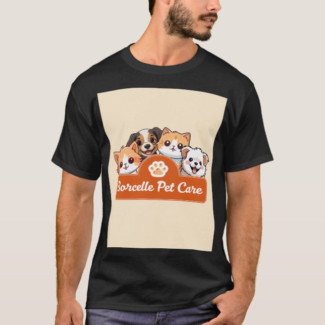Camiseta de diseño de gato lindo (Anverso)