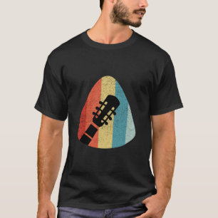 Camiseta de diseño de guitarra escogida vintage
