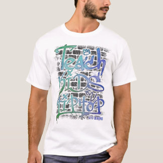 Camiseta de diseño de hip-hop de la vieja escuela