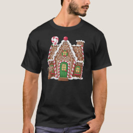 Camiseta de diseño de la casa Gingerbread