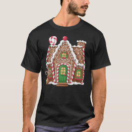 Camiseta de diseño de la casa Gingerbread