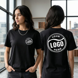 Camiseta de diseño de logotipo personalizado único