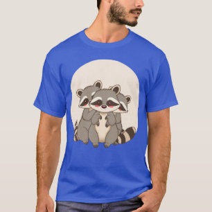 Camiseta de diseño de mapache 9