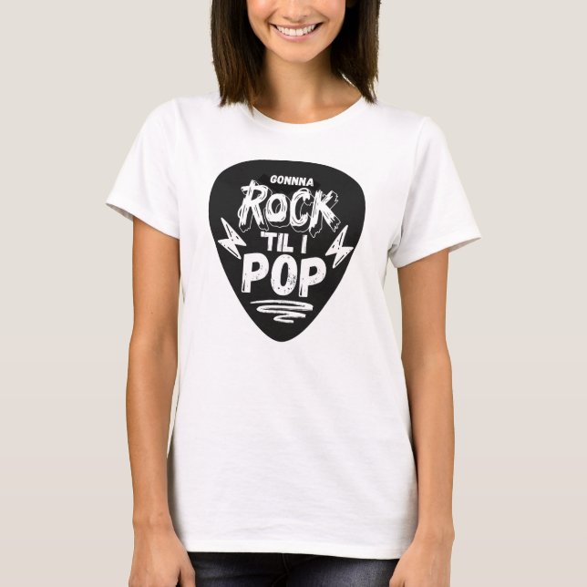 Camiseta de diseño de maternidad (Anverso)