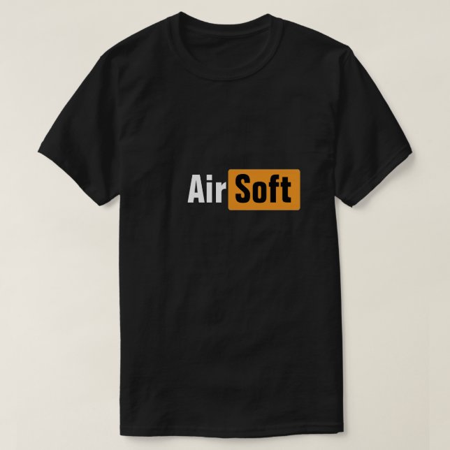 Camiseta de diseño de meme Airsoft Pun Hub (Diseño del anverso)
