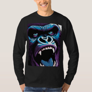 Camiseta de diseño de Mono de la Selva Silvestre