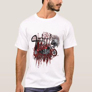 camiseta de diseño de motocicleta-camiseta