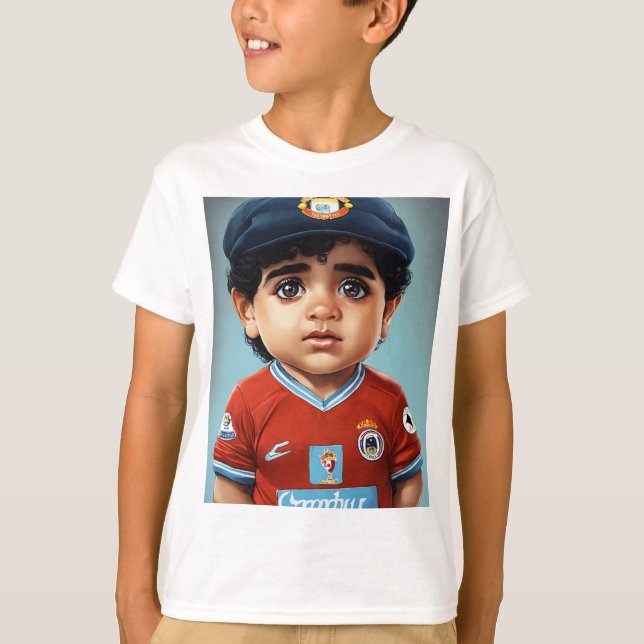 Camiseta de diseño de niño (Anverso)