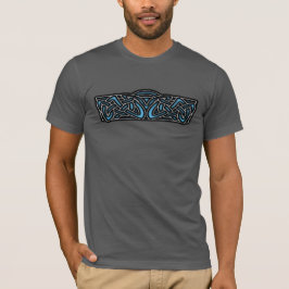 Camiseta de diseño de nudo celta en color