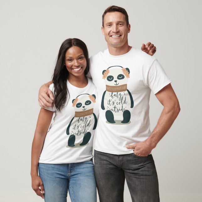 Camiseta de diseño de panda (Unisexo)