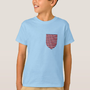 camiseta de diseño de portería patriótica de la ba