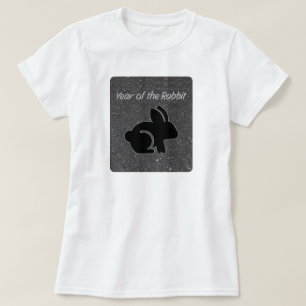 Camiseta de diseño de Purpurina negro en el año de