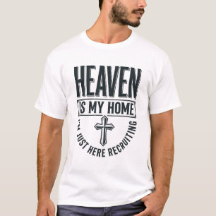 Camiseta De Diseño De Reclutamiento Cristiano Mi H