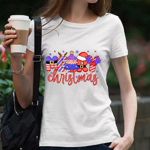 Camiseta de diseño de sublimación para las fiestas