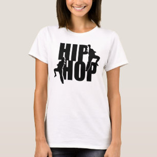 Camiseta de diseño de texto para Chicas de baile 