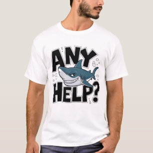 Camiseta de diseño de tiburón