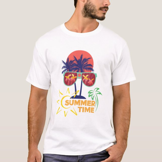 Camiseta de diseño de verano (Anverso)