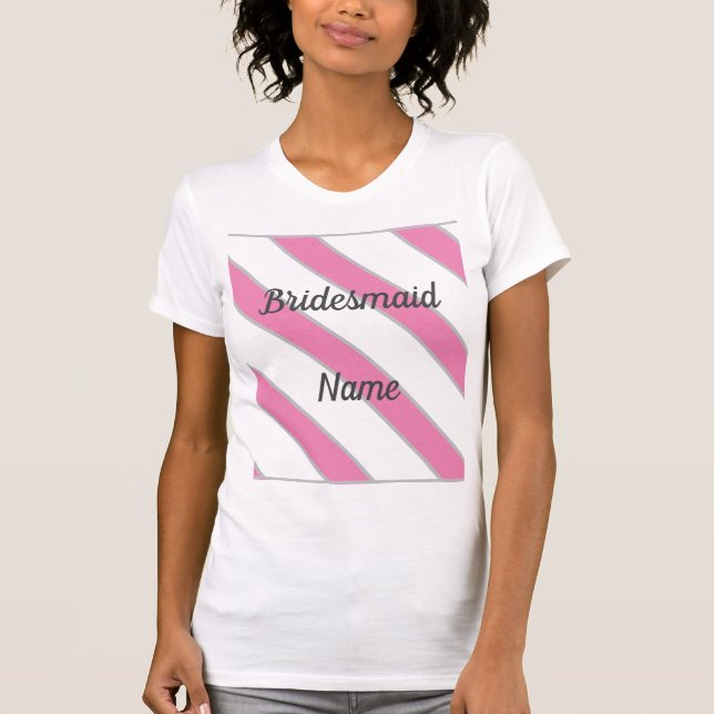 Camiseta de diseño diagonal (Anverso)