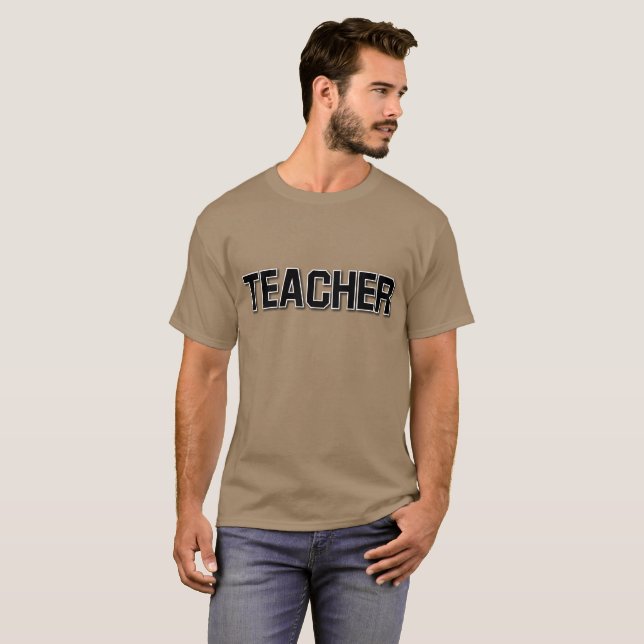 Camiseta de diseño docente (Anverso completo)