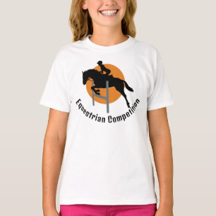 Camiseta de diseño ecuestre
