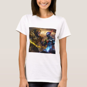 Camiseta de diseño femenina
