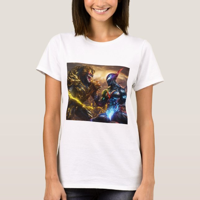 Camiseta de diseño femenina (Anverso)