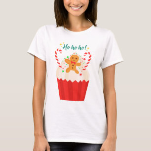 Camiseta de diseño Ho Cookie en blanco