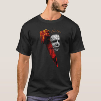 Camiseta de diseño icónico de Michael Myers Hallow