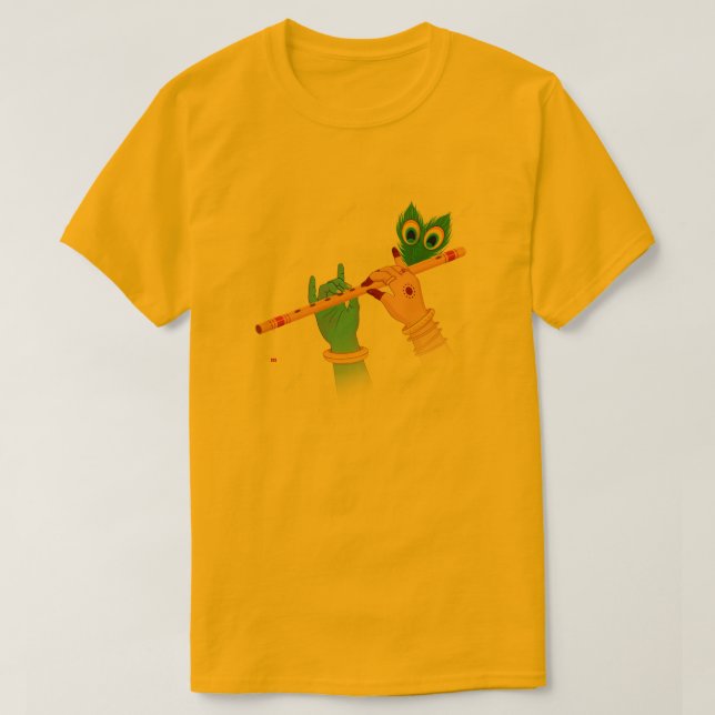 Camiseta de diseño Krishna (Diseño del anverso)