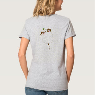 Camiseta de diseño lindo de panda