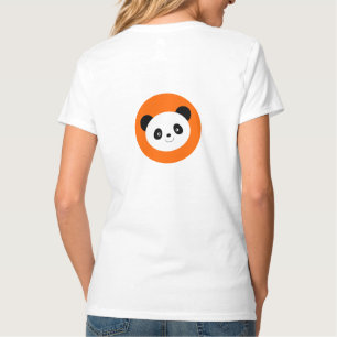 Camiseta de diseño lindo de panda
