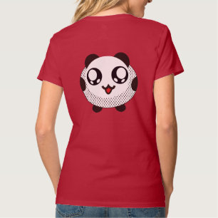 Camiseta de diseño lindo de panda