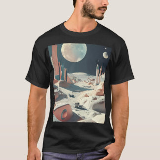 Camiseta de diseño lunar - Luna elegante y cómoda