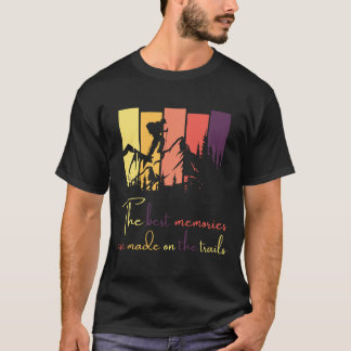 camiseta de diseño moderno para practicar senderis