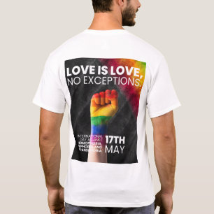 camiseta de diseño para difundir el amor 
