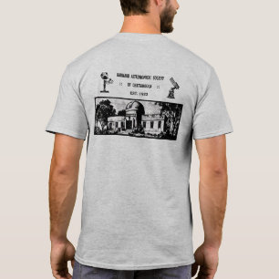Camiseta de diseño retro BAS (Logotipos negros)