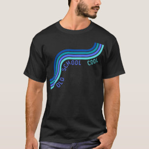 Camiseta de diseño retro de 'Old School Guay' para