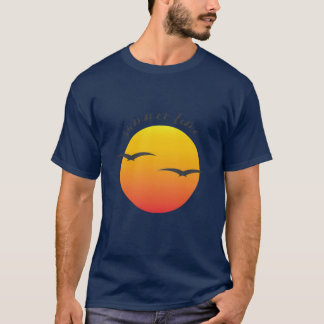 Camiseta de diseño soleado para hombres