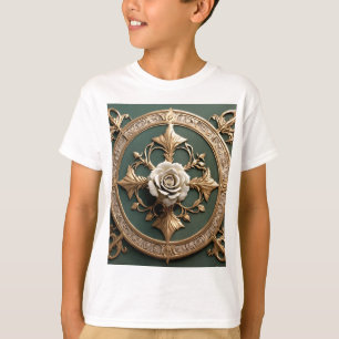 Camiseta de diseño tradicional de tatuaje estadoun