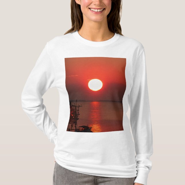 Camiseta de diseño tradicional de tatuaje estadoun (Anverso)