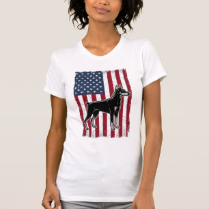 Camiseta de diseño vectorial vintage de bandera de