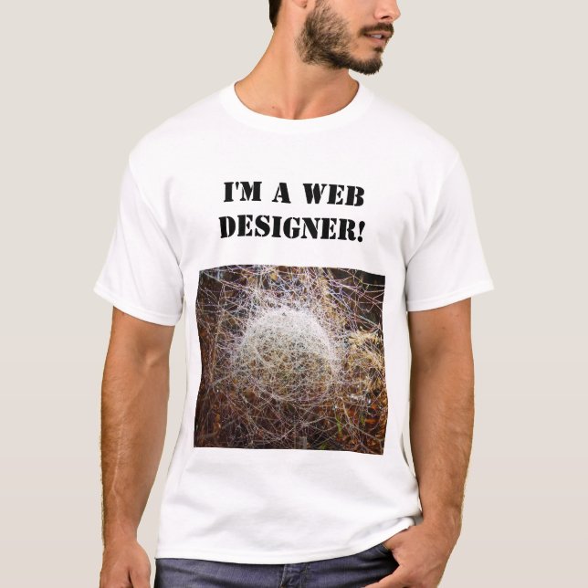 Camiseta De Diseño Web (Anverso)