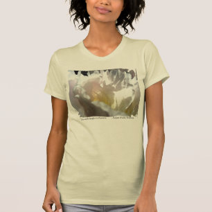 Camiseta de diseño White Peony
