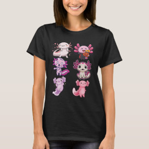  Camiseta de disfraces de Halloween de Axolotl lin