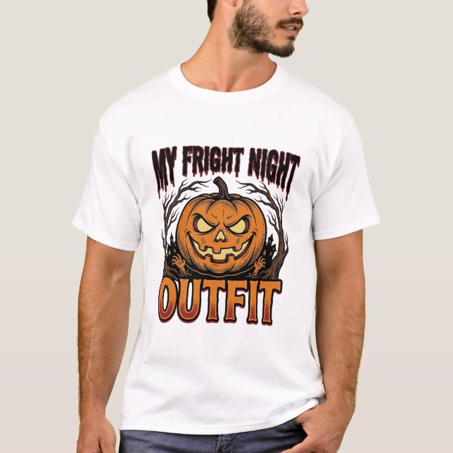 Camiseta de disfraz de Halloween Disfraz de calaba (Anverso)